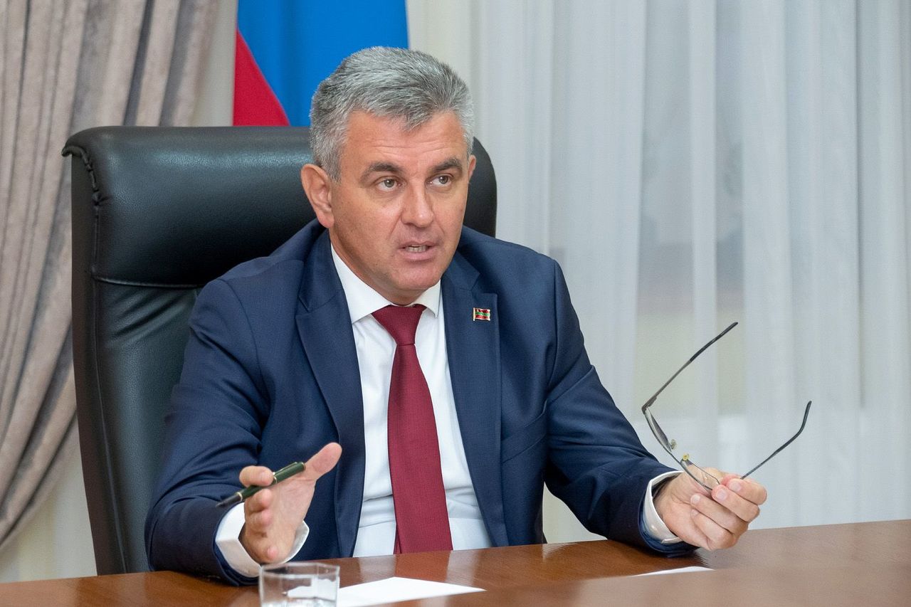 Тираспольский лидер Вадим Красносельский.
