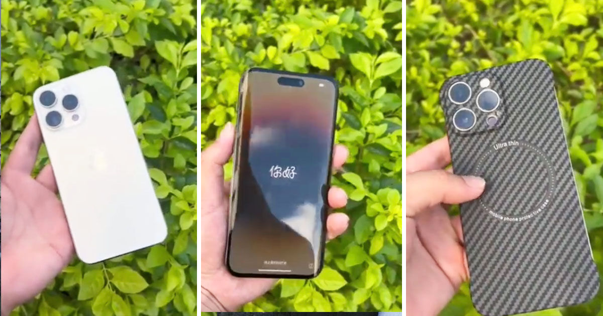 Создан первый в мире iPhone с экраном-водопадом. Коллаж: Point.md