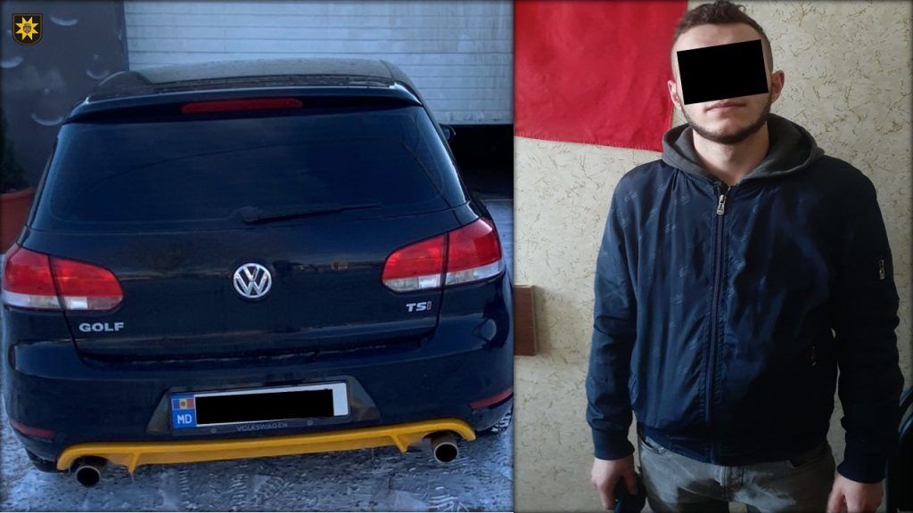 Столичная полиция задержала парня, который угнал авто и разбил его в ДТП.