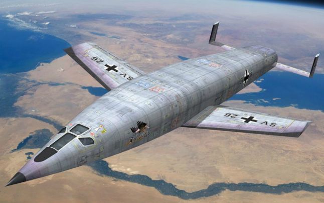 Bombardierul care putea aduce victoria Germaniei în Al Doilea Război Mondial. 