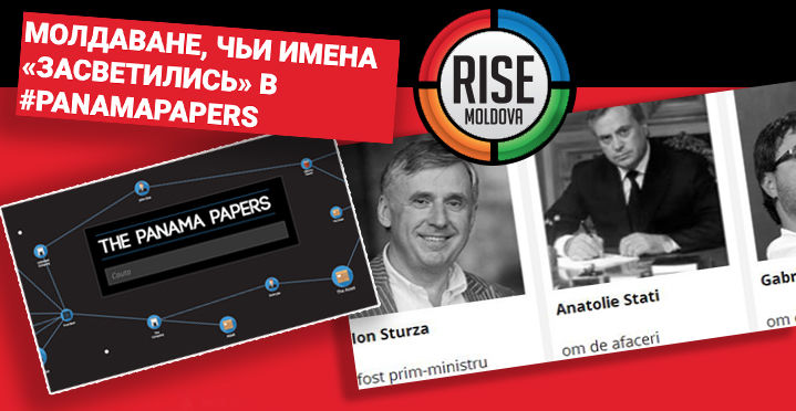 RISE назвал имена молдаван из списка PanamaPapers.
