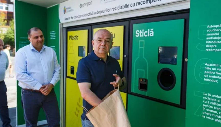 В Клуж-Напоке можно обменять пластиковые бутылки на билет в автобус.