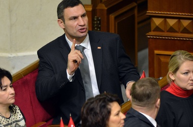 Кличко: "Люди вышли на улицу, потому что хотят изменить ситуацию в стране".