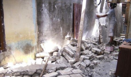 O clădire cu nouă etaje s-a prăbuşit astăzi în sud-vestul Chinei. Foto: romanialibera.ro