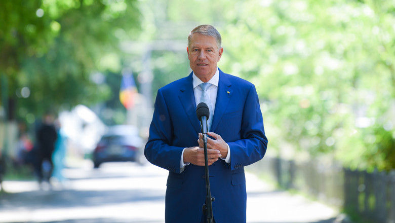 Президент Румынии Клаус Йоханнис.
