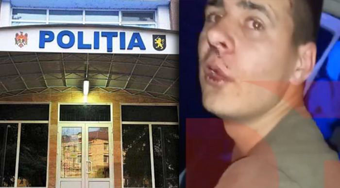 Нетрезвый дебошир набросился на полицейских и повредил их авто. Коллаж: Point.md
