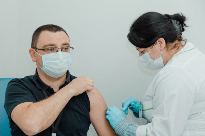 Более 80% сотрудников Пограничной полиции иммунизировано от COVID-19.
