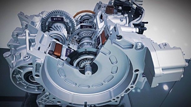 Hyundai создала новую систему смены передач у гибрида.