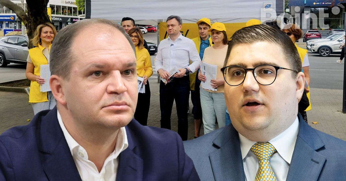Vodă, despre acuzațiile lui Ceban privind pliantele: Aceasta este biografia sa reală.