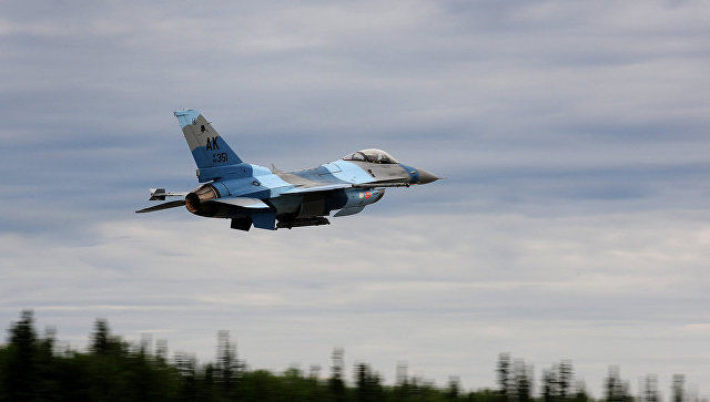 В Неваде погиб пилот рухнувшего истребителя F-16.