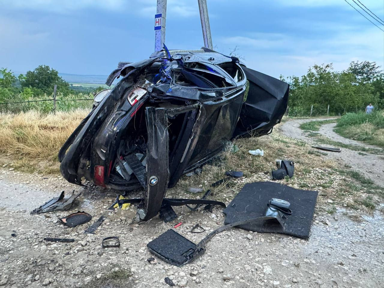 Accident grav în raionul Florești: Două persoane au murit pe loc.