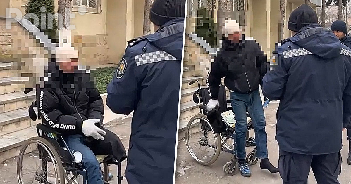 Se dau drept persoane cu dizabilități pentru a obține bani din cerșit: 22 de bănuiți, identificați.