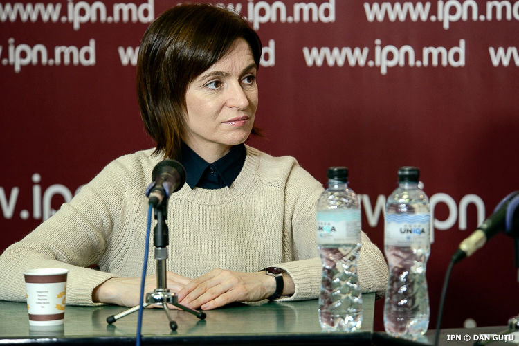 Санду: Блок ACUM стал позитивным примером политического сотрудничества.