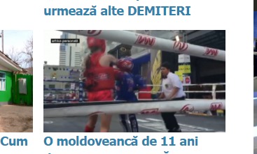 O moldoveancă de 11 ani devenit campioană mondială la Muay Thai. Foto: publika.md