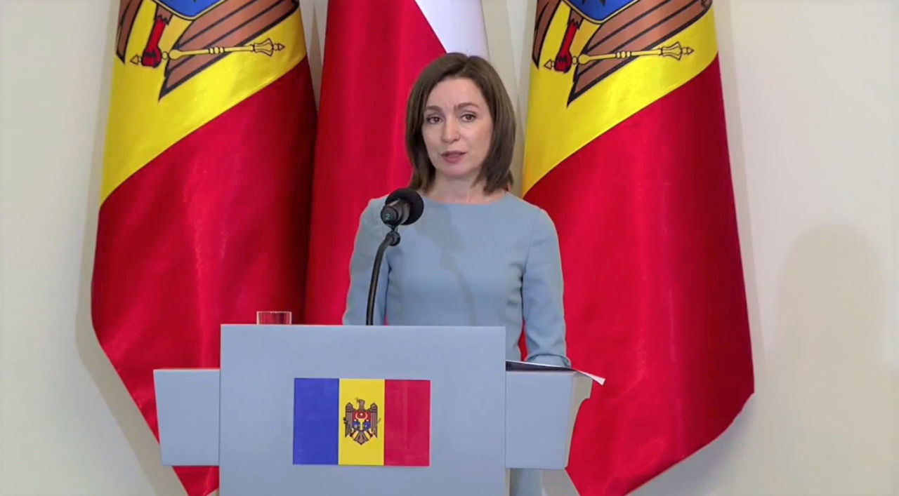 Президент Молдовы Майя Санду.