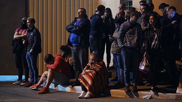 В МВД Белоруссии сообщили, что под стражей остаются 44 человека.