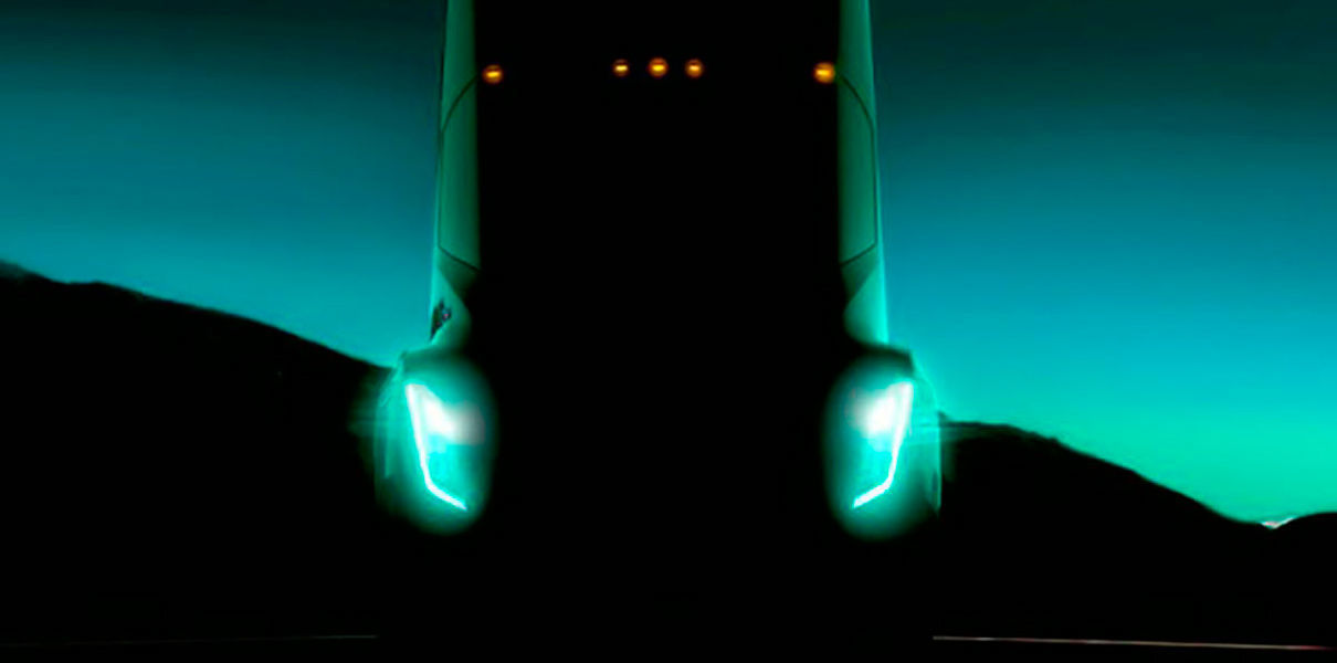 Запас хода электрогрузовика Tesla составит почти 500 км.