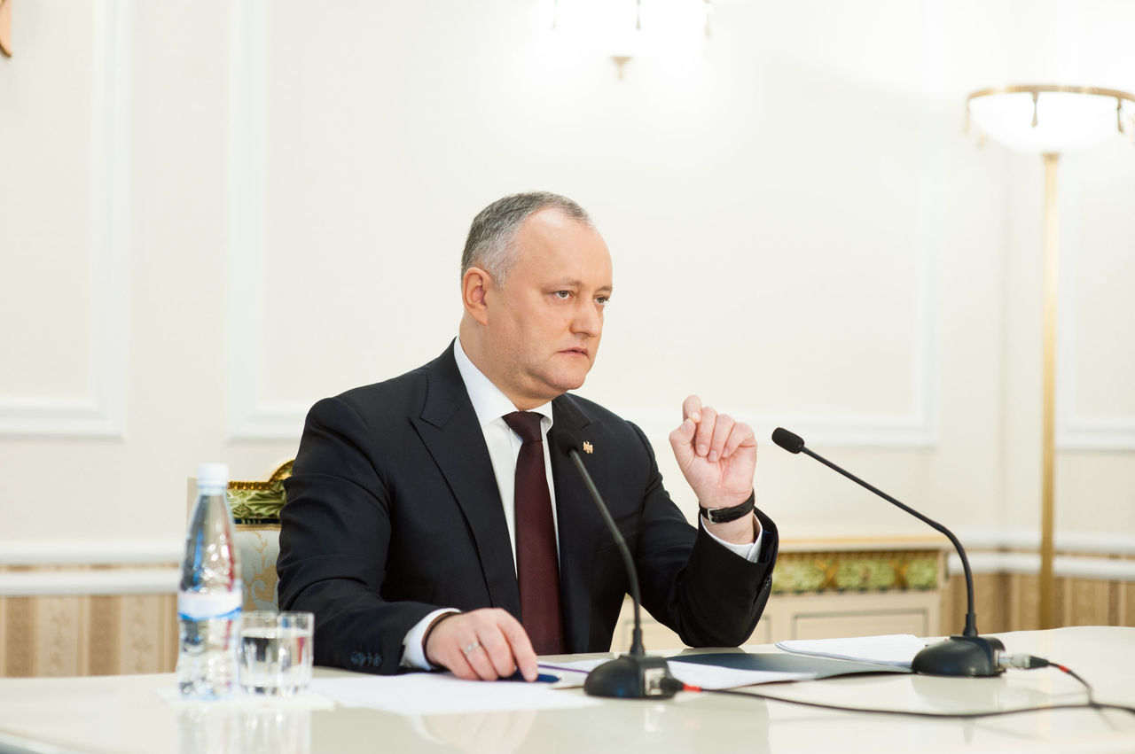 Президент Молдовы Игорь Додон.