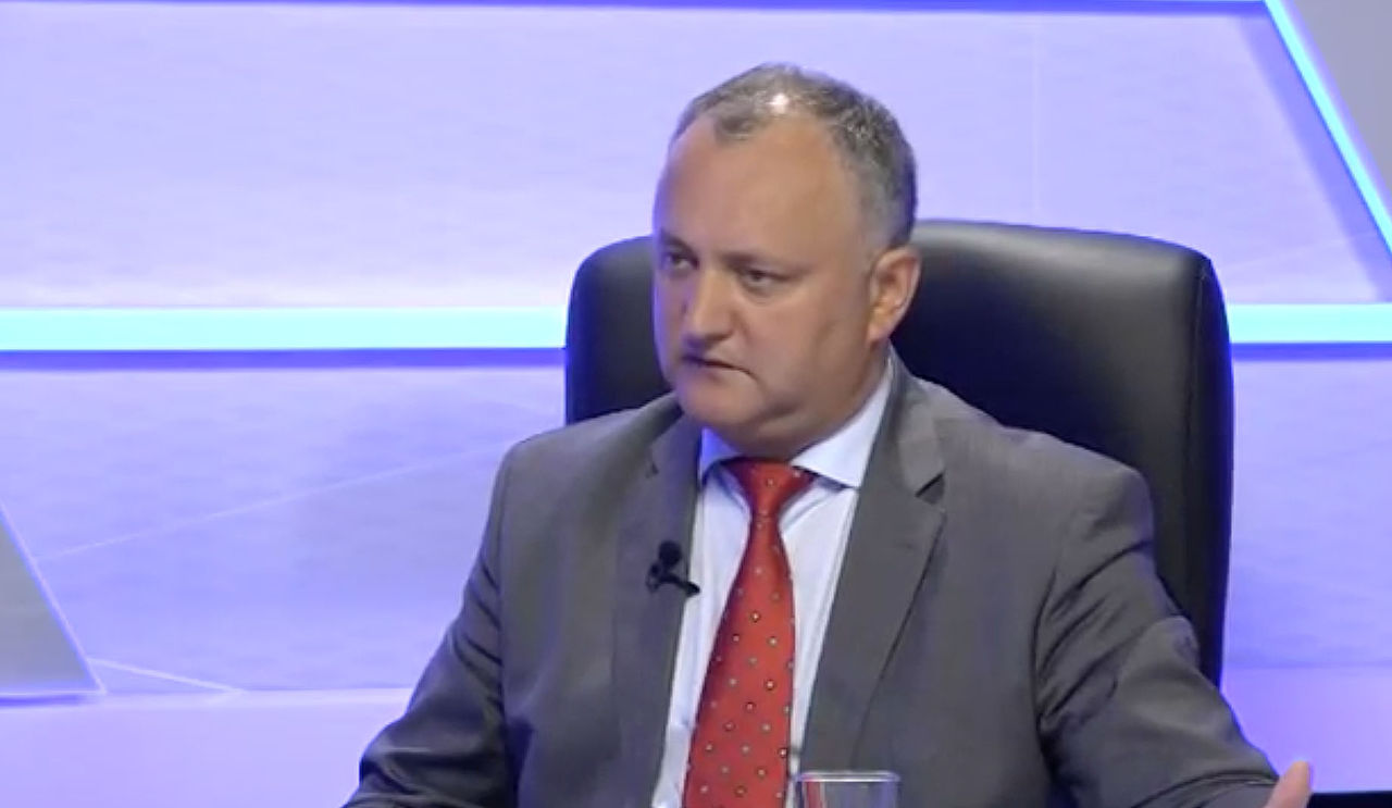Igor Dodon, a declarat astăzi că este candidat la viitoarele alegerile prezidențiale. Foto: diez.md