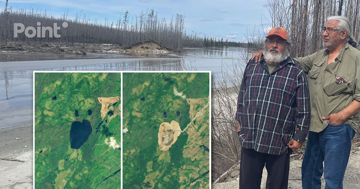 Un lac întreg a dispărut brusc în Canada.