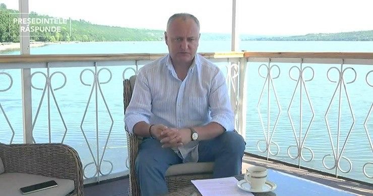 Президент Молдовы Игорь Додон.