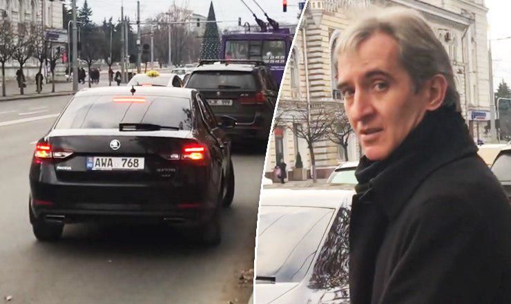 Машина Юрия Лянкэ была припаркована с нарушением ПДД.