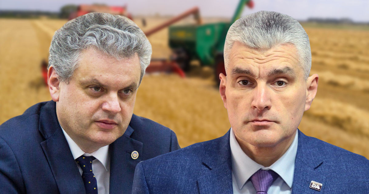 Слусарь: Серебрян должен эффективнее защищать интересы фермеров Молдовы. Коллаж: Point.md.
