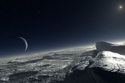Анимация получена из серии фотографий, сделанных 14 июля 2015