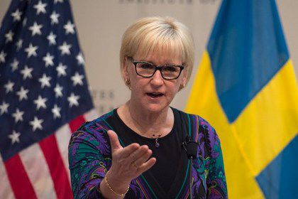 Маргот Вальстрем сообщила, что Швеция предоставит Украине до 2020 года 1,5 млдр шведских крон (150 млн евро) на проведение реформ.  Фото: AFP
