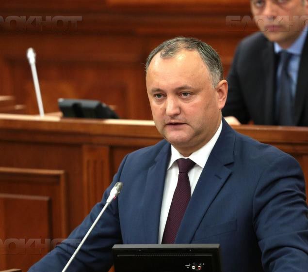 Додон: "Сделанный два дня назад шаг - очень важный, но не решающий".