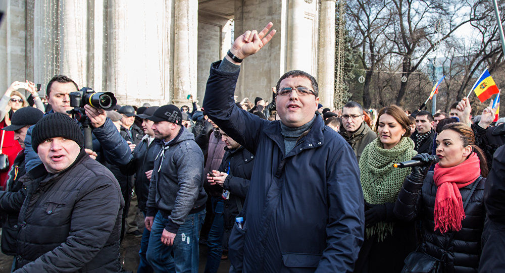 Protestele din preajma Preşedinţiei i-au afectat sănătatea lui Timofti. Foto: Sputnik/ Мирослав Ротарь
