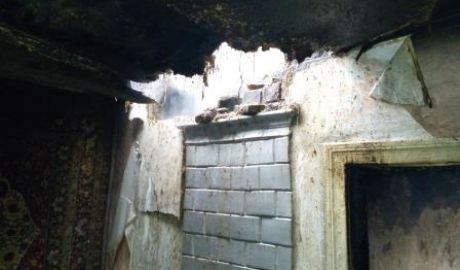 При пожаре в Оргееве погибла пожилая женщина.