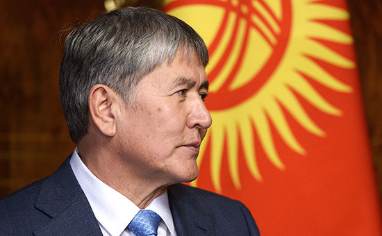 Президент Киргизии Алмазбек Атамбаев.