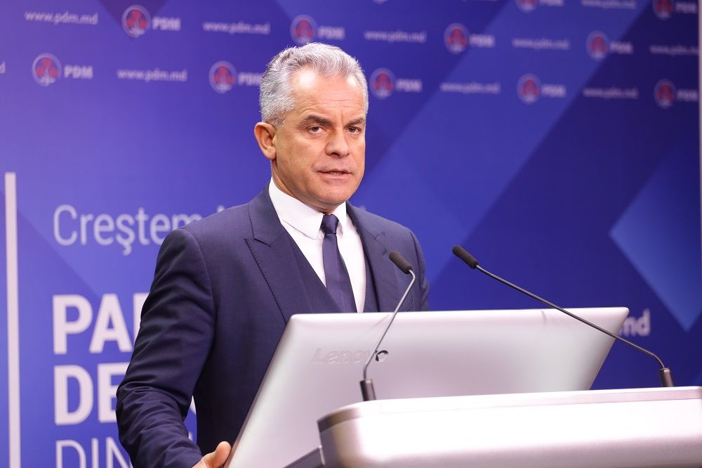Preşedintele PDM, Vlad Plahotniuc.