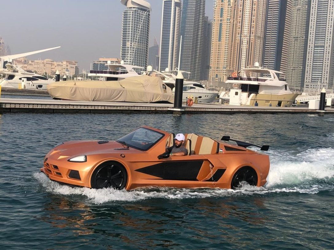 В ОАЭ создали необычные морские суперкары за $40 000.