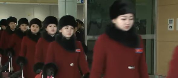 Majoretele lui Kim Jong-un. Cum arată tinerele artiste din delegaţia pe care Coreea de Nord a trimis-o la Jocurile Olimpice de iarnă.