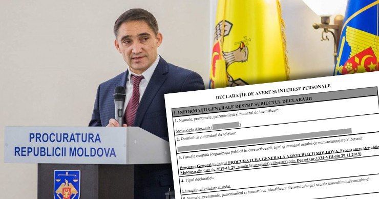 Опубликована декларация о доходах и имуществе генпрокурора Стояногло. Фото: Point.md