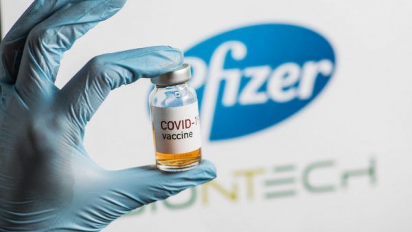 НАОЗ получило еще 98 280 доз вакцины Pfizer/BioNTech.