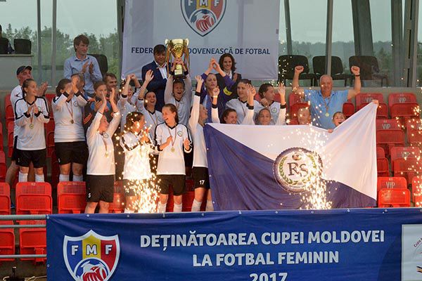 Real Succes a câștigat Cupa Moldovei la fotbal feminin. Foto: ipn.md