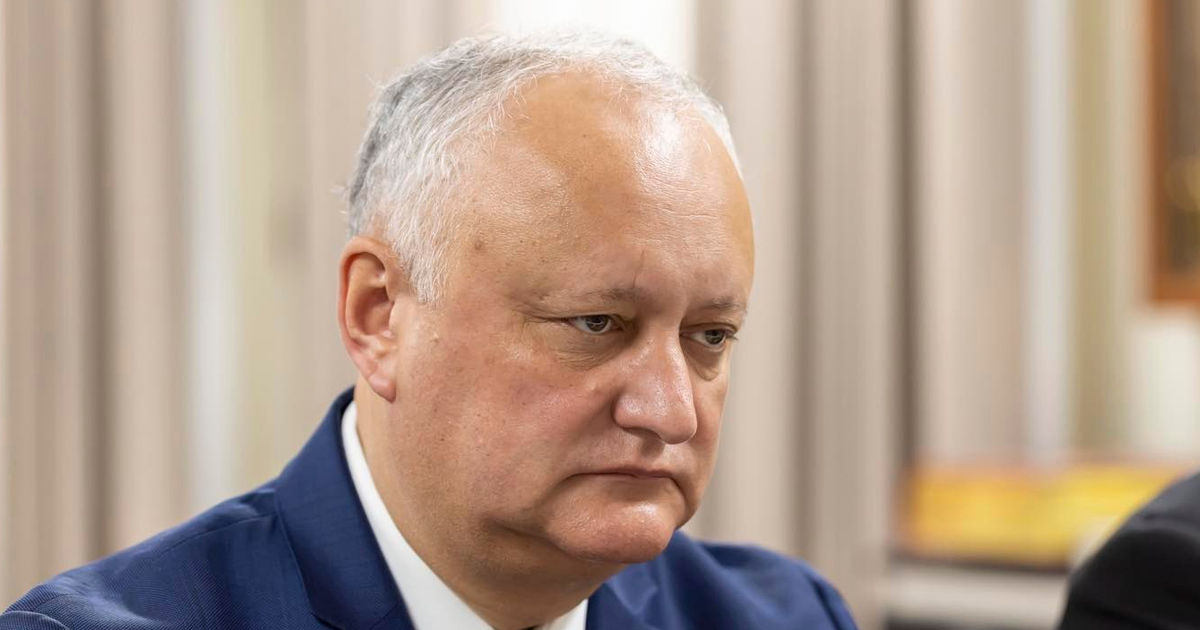 Dodon: Regimul stării de urgență în sectorul energetic trebuie anulat.