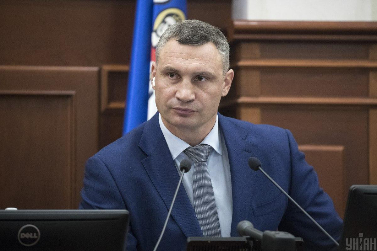 Мэр Киева Виталий Кличко.
