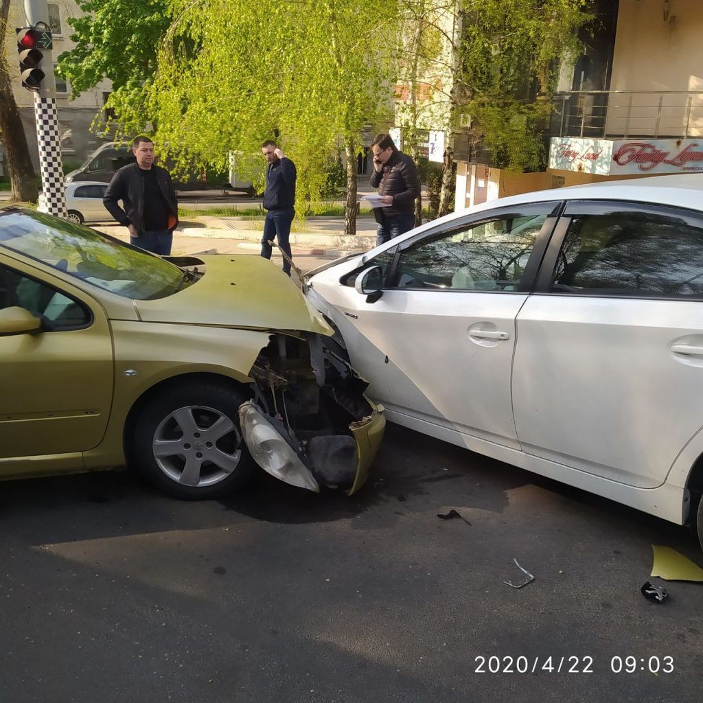 В столичном секторе Рышкановка произошло ДТП.