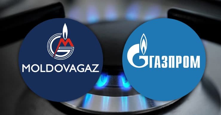АО «Молдовагаз» рассчиталось с «Газпромом» за поставки газа в январе. Коллаж Point.md.