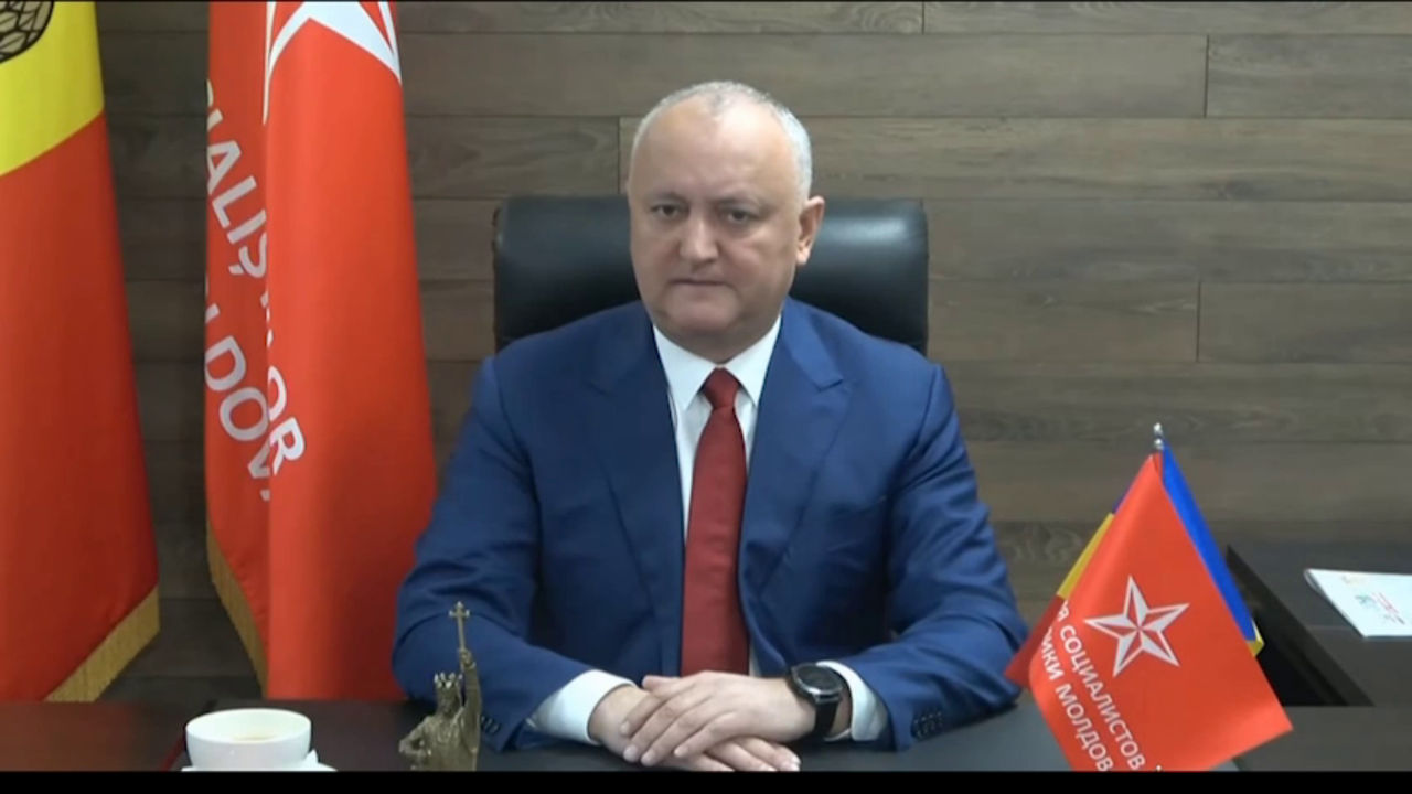 Исполнительный секретарь ПСРМ Игорь Додон. 