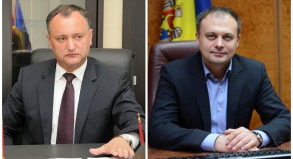 Președintele ales, Igor Dodon, i-a răspuns spicherului Andrian Candu, care l-a amenințat cu suspendarea.