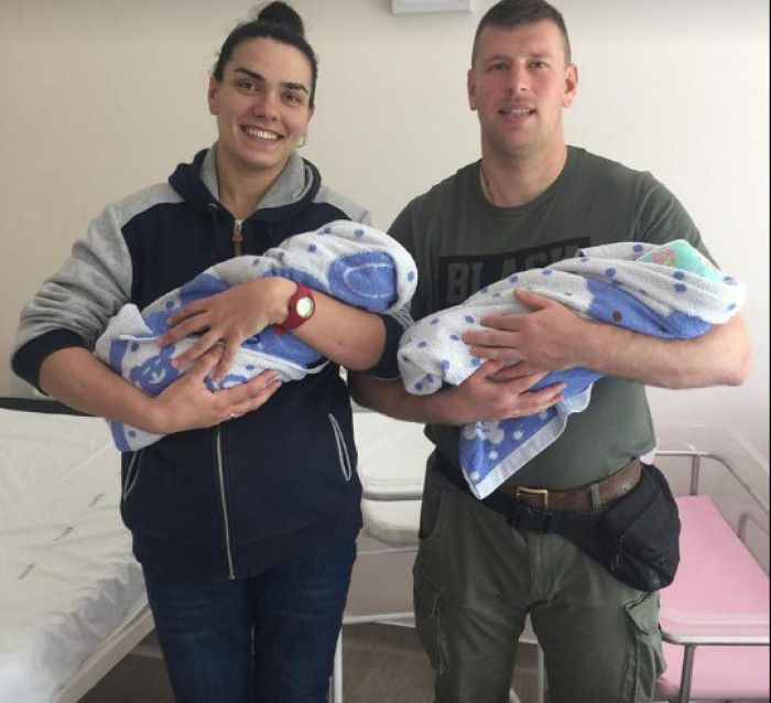  Reprezentanta RM la Jocurile Olimpice, a născut iar gemeni. Foto: Institutul Mamei și Copilului 