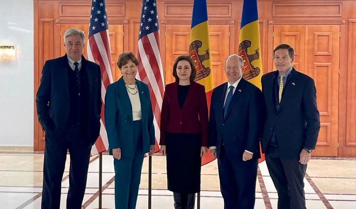 Liderii moldoveni și senatorii americani au discutat despre sancțiunile împotriva Rusiei.
