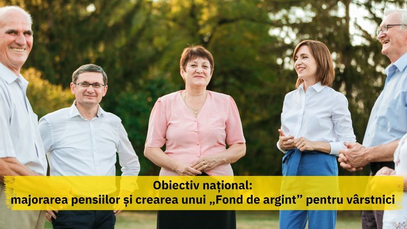 Санду: Мы намерены создать фонд поддержки пожилых людей.