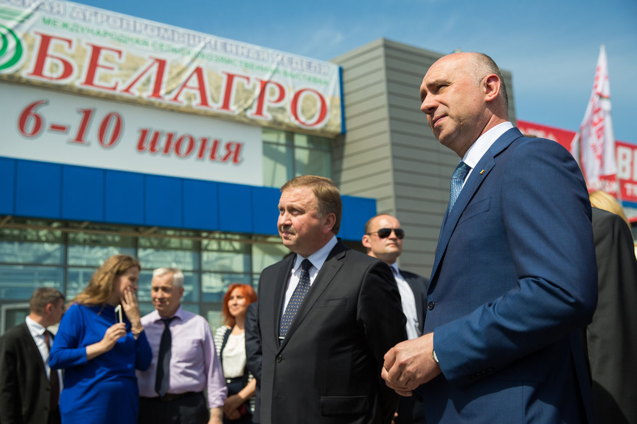 22 de întreprinderi din Moldova participă la expoziția „Belagro” de la Minsk. Foto: gov.md