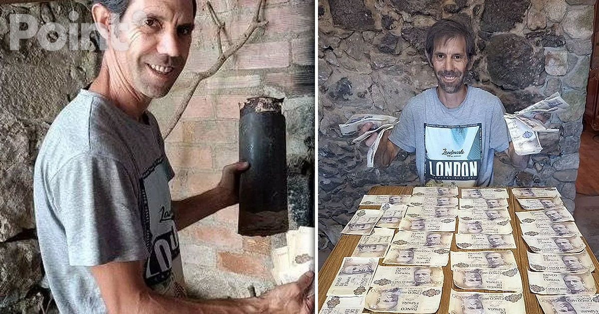 Un bărbat a găsit peste 62.000 de dolari în borcane vechi în timpul unei renovări.